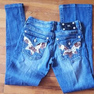Miss me cowboy pocket jeans